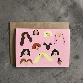 Girls Greetings Card, 2 of 5