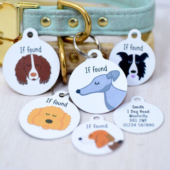 Dog Breed ID Tag Personalised, 12 of 12