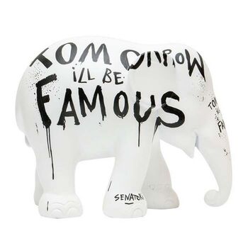 Tomorrow I'll Be Famous Original Elephant Statue, 2 of 8