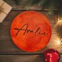 Engraved Personalised Place Setting Leather Coasters, thumbnail 1 of 4
