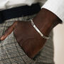 Personalised Men's Stainless Steel Plaque Bracelet, thumbnail 4 of 11