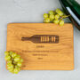 Happy Retirement Piano Personalised Chopping Board, thumbnail 1 of 2