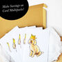 Cream Golden Doodle Birthday Card, thumbnail 9 of 9