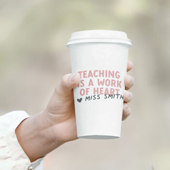 Teacher Mug Personalised Thank You Gift, 5 of 5