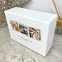 Personalised Three Photo Cremation Urn For Ashes 1090ml, thumbnail 2 of 10
