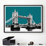 London Art Print London Gift Tower Bridge, thumbnail 7 of 12