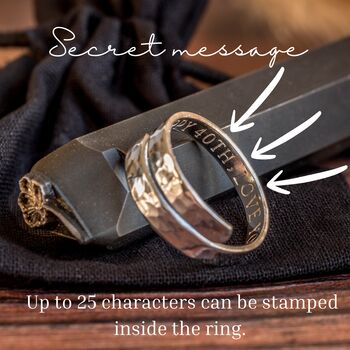 Adjustable Roman Numerals Ring, 6 of 8