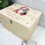 Personalised Traditional Santa Christmas Eve Box Five Sizes, thumbnail 7 of 9