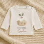 Personalised Kids Christmas T Shirt / Top Christmas Pudding, thumbnail 4 of 5