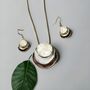 Boho Jewellery Gift Set Layered Earrings And Necklace, thumbnail 2 of 7