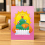 Sunshine Garden Greeting Card, thumbnail 2 of 4