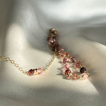 Pink Tourmaline Bracelet, 5 of 6
