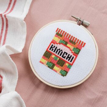 Kimchi Cross Stitch Kit, 2 of 4