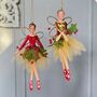 Christmas Woodland Fairy Tree Decoration, thumbnail 1 of 2