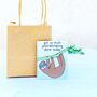 Sloth Gifts: Cute Sloth Tea Gift Set, thumbnail 9 of 11
