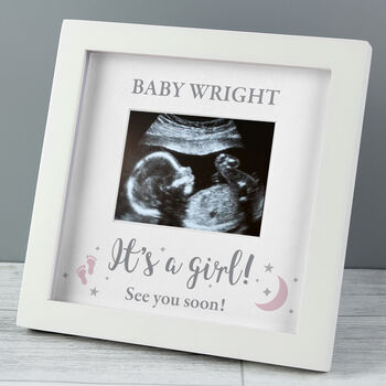 Personalised Baby Scan Frame, 2 of 3