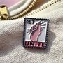 Enamel Pin, Unite! Badge, thumbnail 3 of 4