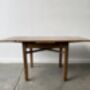 1930’s Vintage Oak Draw Leaf Dining Table, thumbnail 2 of 11