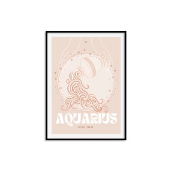 Aquarius Zodiac Print, 11 of 12