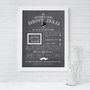 The Worlds Best Dad Personalised Print, thumbnail 2 of 4