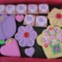 Mothers Day 'Purple Posie' Cookie Tin Small, thumbnail 5 of 6