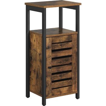 Industrial Side Cabinet Bedside Table Nightstand, 4 of 7