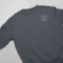 Embroidered Outline From Photo Unisex Sweatshirt, thumbnail 8 of 8