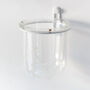 Orla, Wall Mounted Glass Planter, Ideal For Orchids, thumbnail 9 of 11