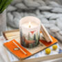 Forest Scented Soy Candle | Zero Waste Christmas Gift That Gives Back, thumbnail 5 of 7