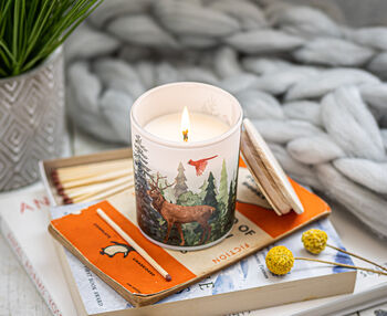 Forest Scented Soy Candle | Zero Waste Christmas Gift That Gives Back, 5 of 7