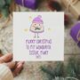 Merry Christmas Wonderful Sister Personalised Card C, thumbnail 1 of 4