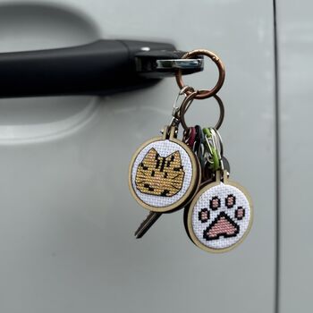 My Resting Stitch Face! Mini Matchbox Cross Stitch Kit, 10 of 12