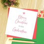Christmas Card For Godmother, thumbnail 2 of 4
