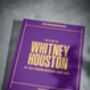 Whitney Houston Personalised Gift Music Legend Deluxe Book, thumbnail 7 of 11