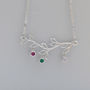 Personalised Family Tree Birthstone Necklace, thumbnail 2 of 10