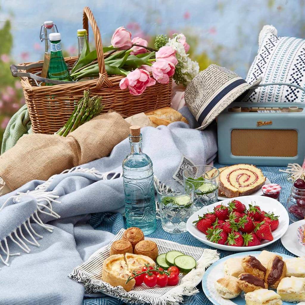 Luxury Picnic Rug Various Colours By Tolly Mc Rae