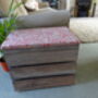 Vintage Style Midi Crate Seat With One Inch Cushion, thumbnail 8 of 8
