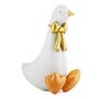 White Goose With Bow Foil Balloon, thumbnail 1 of 2