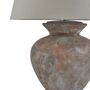 63cm Natural Stone Antiqued Buffet Table Lamp Light, thumbnail 2 of 5