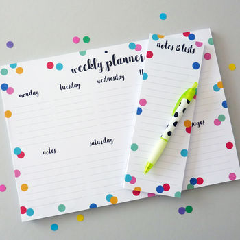 Confetti Spot Weekly Planner, 6 of 6