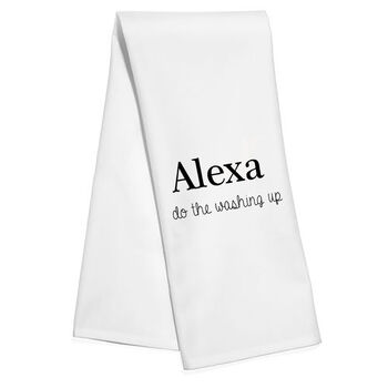 Funny Alexa Order Tea Towels, 2 of 5