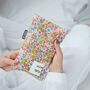 Floral Liberty Cute Personalised Hot Water Bottle, thumbnail 5 of 5