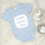 Happy Fathers Day Speech Bubble Baby Grow, thumbnail 5 of 11