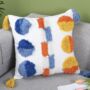 Pattern Colourful Canvas Cushion Covers, thumbnail 4 of 8