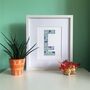 Personalised Letter And Theme Pastel Print, thumbnail 1 of 8