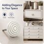 Minimalist Ripple Ceramic Cabinet Knob, thumbnail 8 of 8
