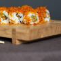 Solid Oak Hand Crafted Sushi Serving Board, thumbnail 4 of 7