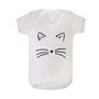 'Cat Face' Halloween Baby Grow Romper Sleepsuit, thumbnail 3 of 7