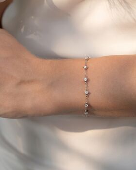 Moissanite Bracelet, 10 of 12