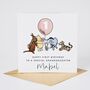 Personalised Winnie The Pooh + Friends Granddaughter 1st Birthday Card *Age Options, thumbnail 1 of 3